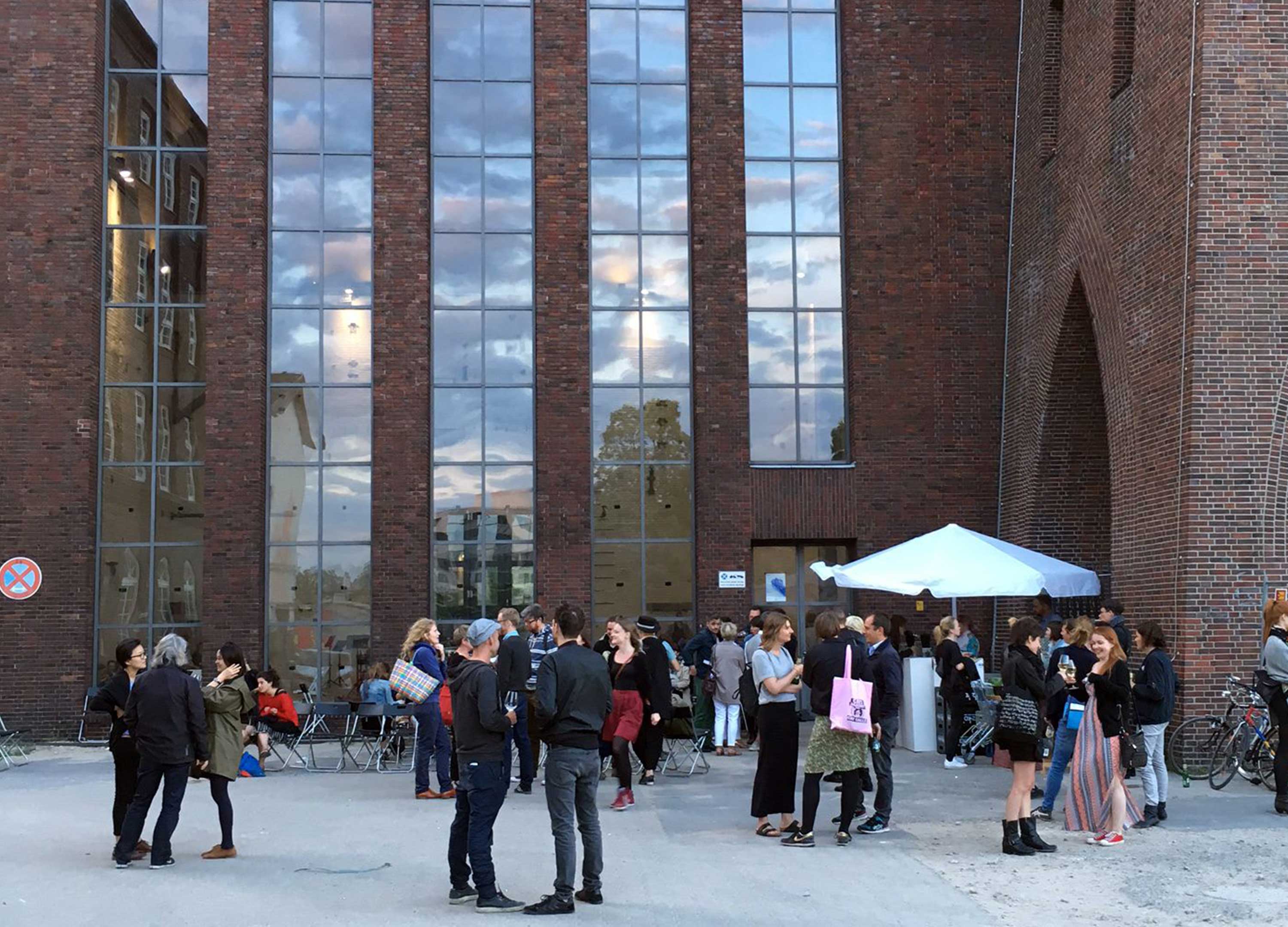 Kindl Locations Berlin Kesselhaus Event draussen