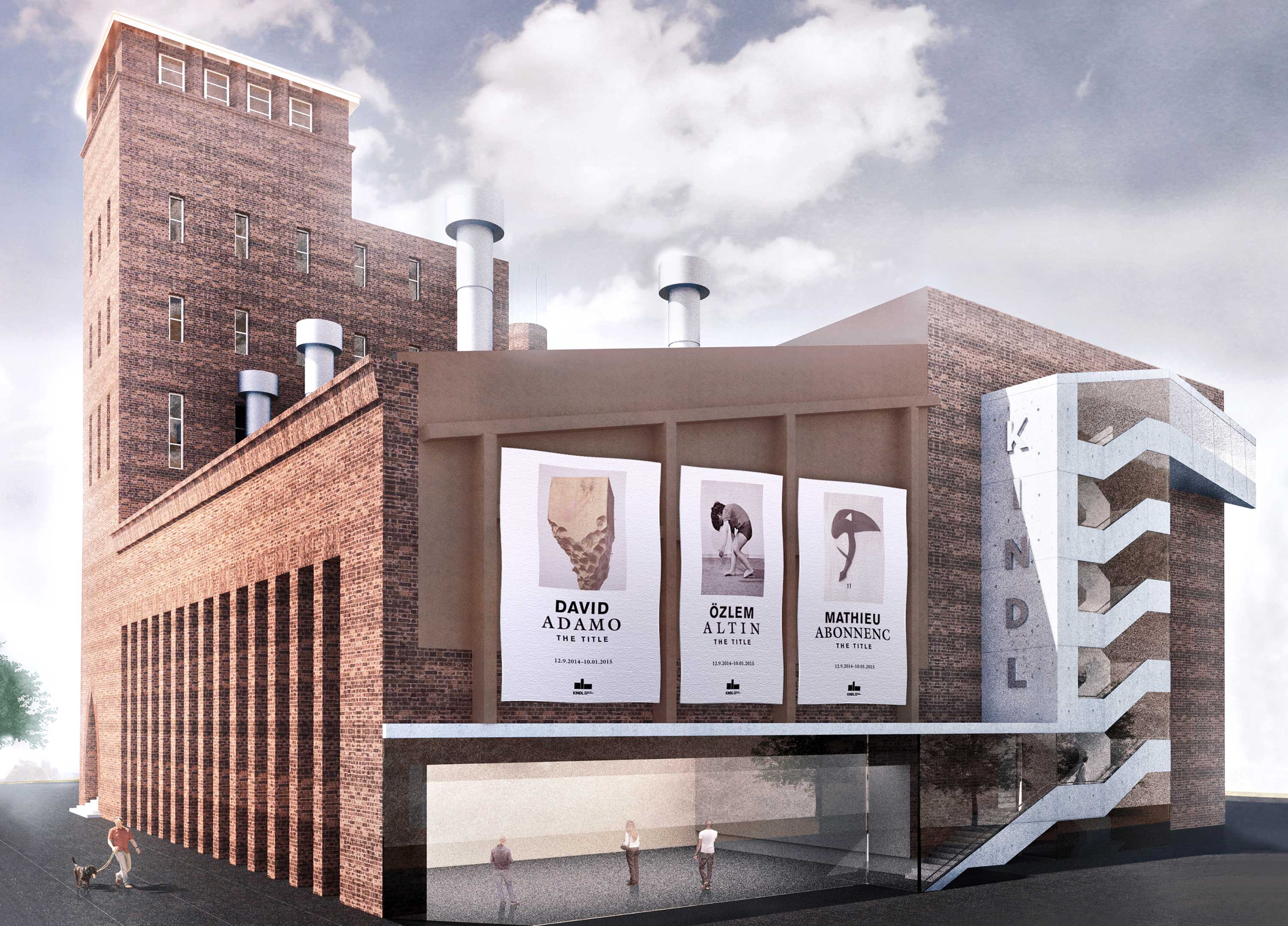 Kindl Locations Berlin Planung 3D Modell